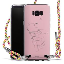 New Carry Case Transparent Stoff colourful/silber