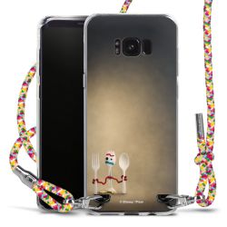 New Carry Case Transparent Stoff colourful/silber