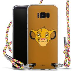 New Carry Case Transparent Stoff colourful/silber