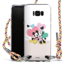 New Carry Case Transparent Stoff colourful/silber