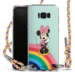 New Carry Case Transparent Stoff colourful/silber