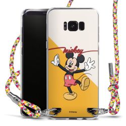 New Carry Case Transparent Stoff colourful/silber