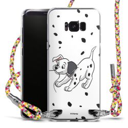 New Carry Case Transparent Stoff colourful/silber