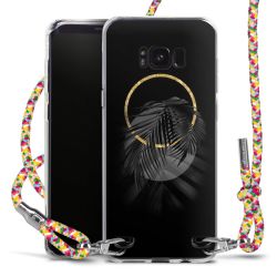 New Carry Case Transparent Stoff colourful/silber