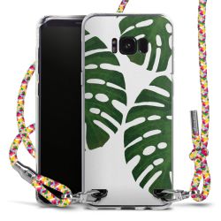 New Carry Case Transparent Stoff colourful/silber