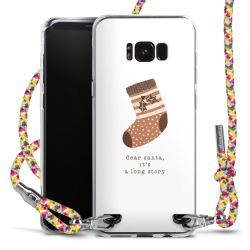 New Carry Case Transparent Stoff colourful/silber