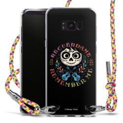 New Carry Case Transparent Stoff colourful/silber