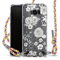 New Carry Case Transparent Stoff colourful/silber