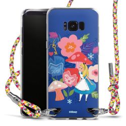 New Carry Case Transparent Stoff colourful/silber