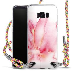 New Carry Case Transparent Stoff colourful/silber