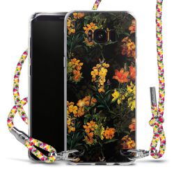 New Carry Case Transparent Stoff colourful/silber