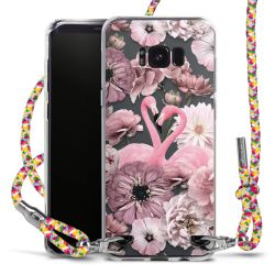 New Carry Case Transparent Stoff colourful/silber