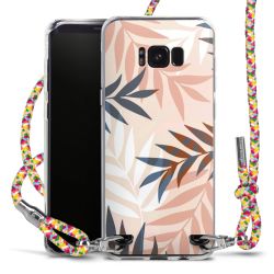 New Carry Case Transparent Stoff colourful/silber