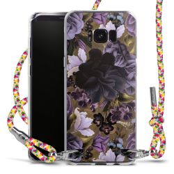 New Carry Case Transparent Stoff colourful/silber