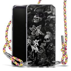 New Carry Case Transparent Stoff colourful/silber