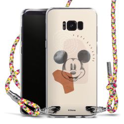 New Carry Case Transparent Stoff colourful/silber