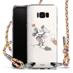 New Carry Case Transparent Stoff colourful/silber