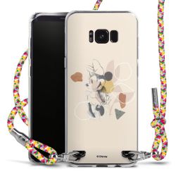 New Carry Case Transparent Stoff colourful/silber