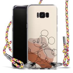 New Carry Case Transparent Stoff colourful/silber