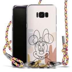 New Carry Case Transparent Stoff colourful/silber