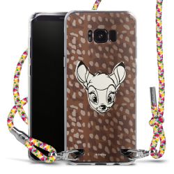 New Carry Case Transparent Stoff colourful/silber