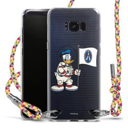 New Carry Case Transparent Stoff colourful/silber