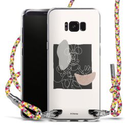 New Carry Case Transparent Stoff colourful/silber