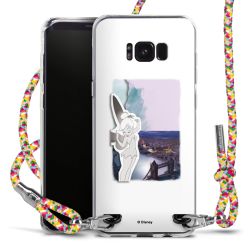 New Carry Case Transparent Stoff colourful/silber