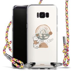 New Carry Case Transparent Stoff colourful/silber