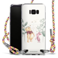 New Carry Case Transparent Stoff colourful/silber