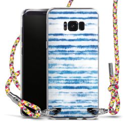 New Carry Case Transparent Stoff colourful/silber