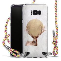 New Carry Case Transparent Stoff colourful/silber