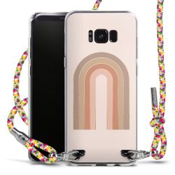 New Carry Case Transparent Stoff colourful/silber