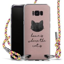 New Carry Case Transparent Stoff colourful/silber