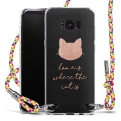 New Carry Case Transparent Stoff colourful/silber