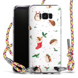 New Carry Case Transparent Stoff colourful/silber