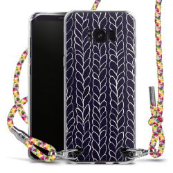 New Carry Case Transparent Stoff colourful/silber