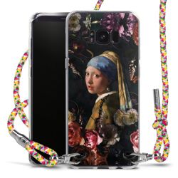 New Carry Case Transparent Stoff colourful/silber