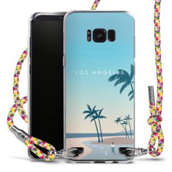 New Carry Case Transparent Stoff colourful/silber