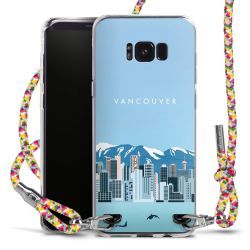 New Carry Case Transparent Stoff colourful/silber