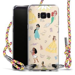 New Carry Case Transparent Stoff colourful/silber