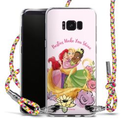 New Carry Case Transparent Stoff colourful/silber