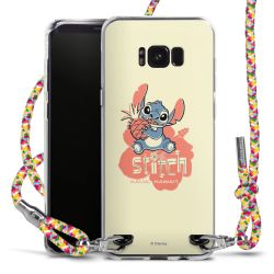 New Carry Case Transparent Stoff colourful/silber