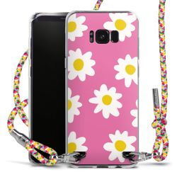 New Carry Case Transparent Stoff colourful/silber