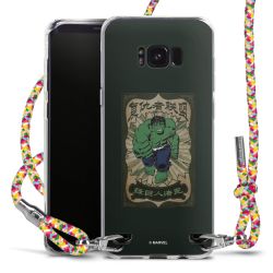 New Carry Case Transparent Stoff colourful/silber