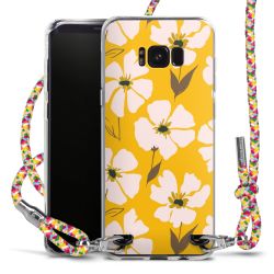 New Carry Case Transparent Stoff colourful/silber