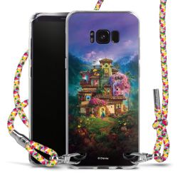 New Carry Case Transparent Stoff colourful/silber