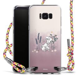 New Carry Case Transparent Stoff colourful/silber