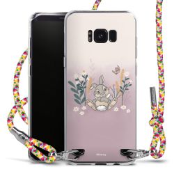 New Carry Case Transparent Stoff colourful/silber