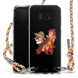 New Carry Case Transparent Stoff colourful/silber